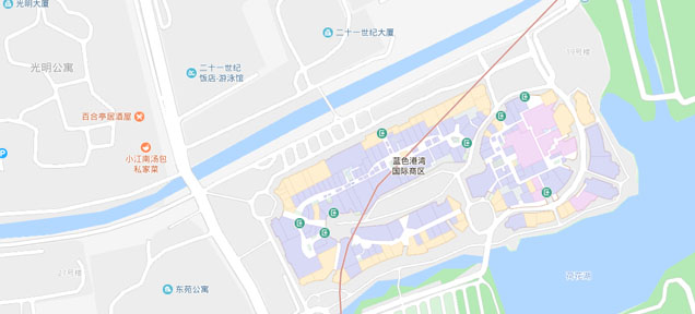 蓝色港湾国际区巡展场地